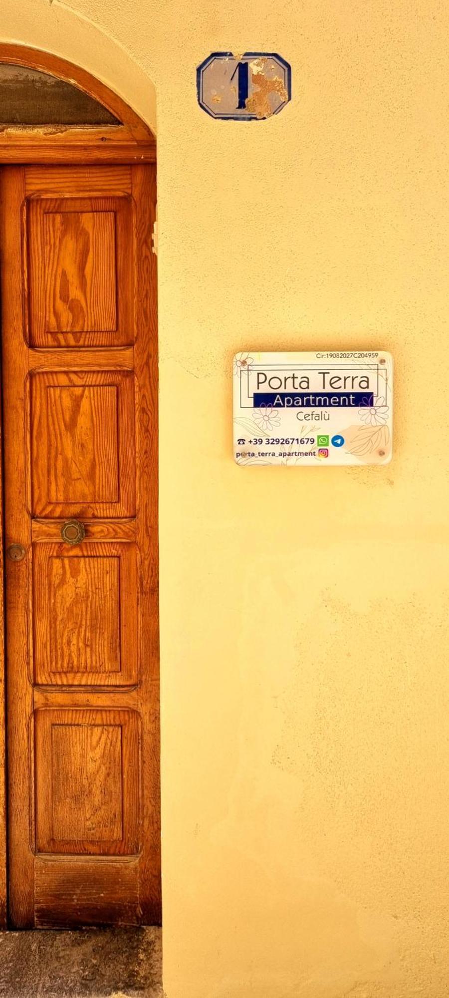 Porta Terra Apartment Cefalù Esterno foto